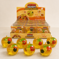 Jumbo Vaseline Apple Squishy Fruit Filled Toy Stress Relief ASMR Oddly Satisfying Soft Squeeze PVC Color Box Gift