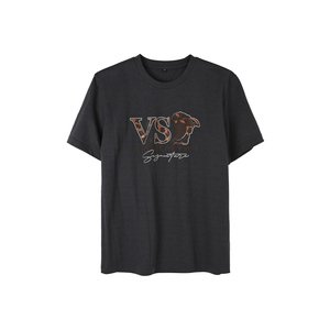 Camiseta suelta de verano personalizada para hombre con estilo de moda y patrón de letras a juego - Product Image 4