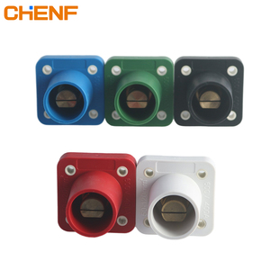Chenf Power CEE 600V 400A 200A มีสีสันตัวผู้ปลั๊กและซ็อกเก็ตอุตสาหกรรมเสาเดี่ยวแชสซีตัวเชื่อมต่อ COM-LOCK - Product Image 5