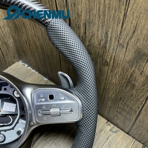 <span class=keywords><strong>Volant</strong></span> de voiture personnalisé en fibre de carbone pour Mercedes Benz C63 E63 W213 W205 C43 <span class=keywords><strong>A45</strong></span> G63 G500 S63 GLC GLA45 GL-S63 <span class=keywords><strong>AMG</strong></span> - Product Image 3