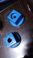 Vanne à opercule double en fonte GGG50, taille 315MM DN300, avec volant ou capuchon de tige, pour raccordement de tuyaux PVC PN10 PN16, direct usine