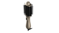 Brosse à air chaud professionnelle en nylon alimentée par USB 1000W 3-en-1 Sèche-cheveux et coiffeur pour cheveux longs Usage domestique et hôtelier