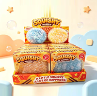 Jouet Squishy en forme de grains de café, jouet sensoriel sonore et croquant, jouet sensoriel alimentaire réaliste, anti-stress pour les mains
