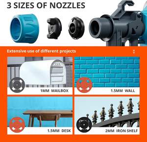 Pulvérisateur de <span class=keywords><strong>peinture</strong></span> électrique Tilswall pour <span class=keywords><strong>peinture</strong></span> légère, capacité du gobelet de 600 ml, 3 motifs de pulvérisation pour clôtures, meubles de jardin, murs, plafonds - Product Image 4