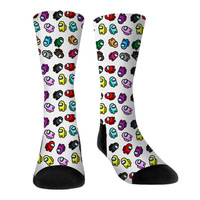 Chaussettes Cmax conçues avec impression 3D par sublimation, chaussettes de sport