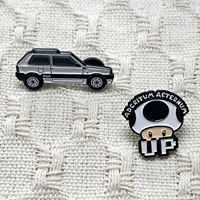 Forme de voiture personnalisée fabriquée en Chine Fabrication d'épinglettes en laiton pour casquettes sans minimum
