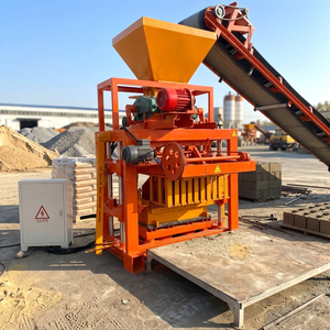 Máquina Semiautomática para Fabricar Bloques de Pavimento Shunya QTJ4-35 con Motor, Caja de Cambios y Bomba para <span class=keywords><strong>Ladrillos</strong></span> de Hormigón de Alta Eficiencia - Product Image 4