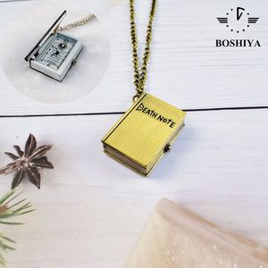 Reloj de Bolsillo de Cuarzo BOSHIYA con Colgante de Cadena de Collar Moderno de Anime Japonés, Diseño de <span class=keywords><strong>Death</strong></span> Note, para Hombre y Mujer - Product Image 6