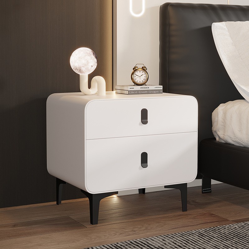 White [High-density frame solid wood drawers]