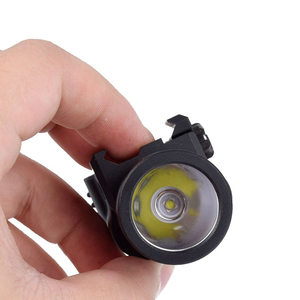 Lampe torche stroboscopique à haute luminosité compatible vision nocturne, sortie réglable, fixation 20 mm, noir/brun, accessoire de chasse en extérieur - Product Image 6