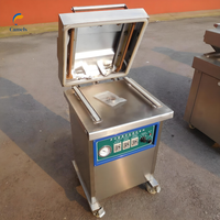 Mini machine à emballer sous vide de viande de poulet/machine d'emballage de scellant sous vide