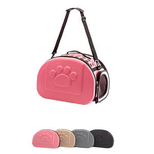 Sac de transport pour animaux de compagnie pliable et souple en EVA bleu <span class=keywords><strong>avec</strong></span> fenêtres en maille et design poreux – Meilleure vente - Product Image 6
