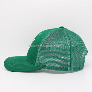 Gorra de Béisbol Trucker Verde de 6 Paneles con Malla y Bordado 3D, Estilo Deportivo, Formal, Ajustable, Unisex - Product Image 3