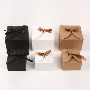 Scatole di Carta Personalizzate Pieghevoli di Lusso Monouso con Nastro per Matrimoni, Smalti, Oli, Cosmetici, in Carta Kraft - Product Image 4