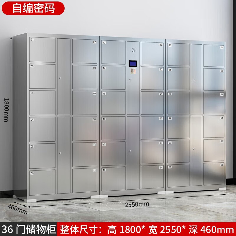 36-door self-set password system