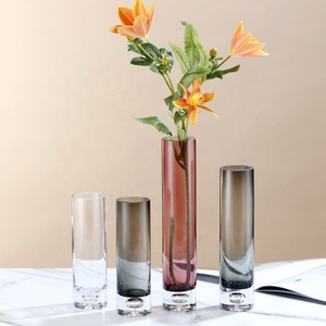 Fond de bulle créatif 1 pièce, grand <span class=keywords><strong>Vase</strong></span> en verre <span class=keywords><strong>noir</strong></span> - Product Image 5