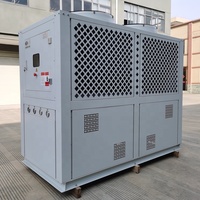 Refroidisseur industriel ZhongYou LSFX82 30HP, contrôle automatique, compresseur double Invotech, système de refroidissement liquide refroidi par air, 23 tonnes