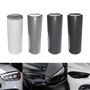 0.3X15M TPU <span class=keywords><strong>Moto</strong></span> <span class=keywords><strong>Phare</strong></span> PPF & Autocollants De Voiture Changement De Couleur Fumée & Shift <span class=keywords><strong>Phare</strong></span> Teinte Spray pour Feux De Voiture - Product Image 1