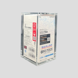 Factory Custom Premium Acrylic case for One Piece TCG Booster Display OP-04 to OP-11 - Product Image 3