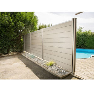 Clôture de jardin en bois composite, <span class=keywords><strong>180x180</strong></span> wpc, en plastique - Product Image 3