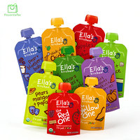 Sachets d'emballage pour boissons personnalisés en gros avec bec verseur, imprimés en héliogravure, 150 ml, 200 ml, pour soda, jus, qualité alimentaire PET/NY/PE