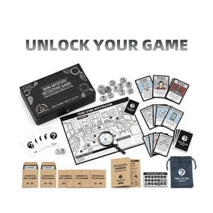 Cartes <span class=keywords><strong>de</strong></span> Clés Immersives pour Mini-Enquêtes Policières – Jeu <span class=keywords><strong>de</strong></span> Société pour Soirées Adultes – Emballage Personnalisé – Cartes à Jouer pour Scènes <span class=keywords><strong>de</strong></span> Crime - Product Image 2