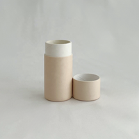 Haute qualité dégradable prix usine personnalisé carton baume à lèvres Tube emballage rouge à lèvres déodorant bâton conteneur papier Tube