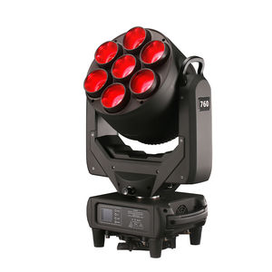 Novo Design 7x60W RGBW 4in1 <span class=keywords><strong>Zoom</strong></span> LED Lavagem Moving Head Beam Light - Product Image 1