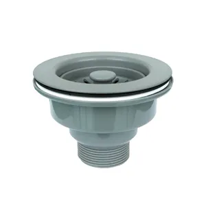 114*75.8*46.5 * H81.4mm Plastic Gootsteen Afval Fitting Sink Vuilnis Mand Zeef Met Stopper