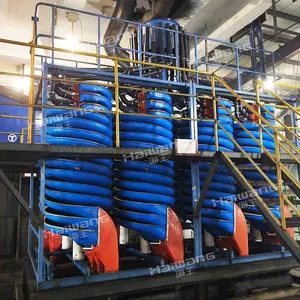 China Manufacturer High Quality Titanium Chrome Ore Processing Plant Coal Spiral Chute Separator For Sale