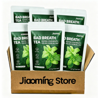 Té Chino Herbal Jiaoming OEM para Eliminar el Mal Aliento, para un Aliento Fresco, Bolsitas de Té para la Salud
