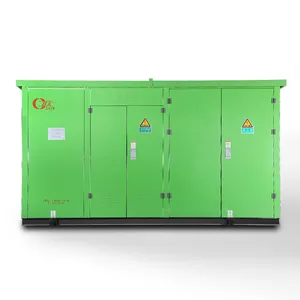 Factory price 1600KVA 11kv combined compact transformer substation