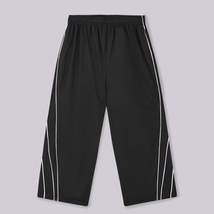 กางเกงขายส่งแบบกำหนดโลโก้เองได้ น้ำหนักเบา แฟชั่นลำลอง เอวยางยืด ผ้าโพลีเอสเตอร์ ดีไซน์ขอบข้างตัดสีแบบเรียบง่าย - Product Image 6