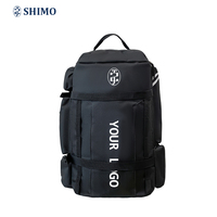 Sac à dos de ski tendance grande capacité avec logo personnalisé, sac de sport et de voyage avec compartiment à chaussures et sangle fixe pour le snowboard
