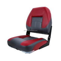 Chaise de bateau à dossier haut ponton de haute qualité Siège de bateau pliant de luxe avec logo personnalisé