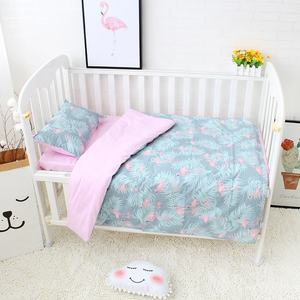 Custom Organic 100% Cotton Baby <strong>Boy</strong> Girl Nursery Sleep Bed Sheet Quilt Cover <strong>Cot</strong> <strong>Bedding</strong> 3 Piece <strong>Set</strong> for Baby - Product Image 2
