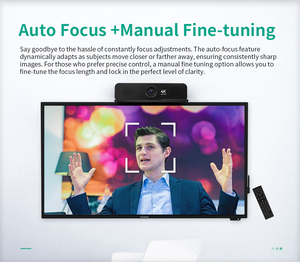 Cámara 4K Ultra HD todo en uno con <span class=keywords><strong>zoom</strong></span> óptico 3x Micrófono de captación de sonido omnidireccional Cámara USB para <span class=keywords><strong>cursos</strong></span> en línea Transmisión en vivo - Product Image 6