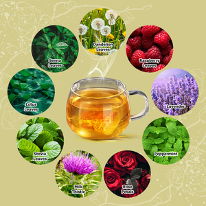 Good Selling ODM Colon Cleanse Tea Bag Mint Flavor Dietary <b>Supplement</b> Support Bowel Movement and Improve Digestive Function - Product Image 4