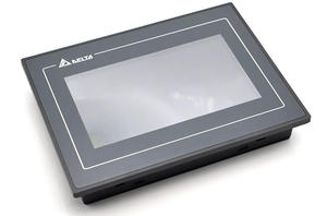 Delta DOP-107EG Panel Táctil HMI Compacto de 7 Pulgadas, Interfaz PLC que Ahorra Espacio para Equipos Pequeños - Product Image 1