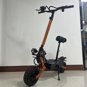 Powerful 6000W Dual Motor Electric Scooter for Adults - 45 Mile Long Range 60V 30AH High-Capacity Battery Hydraulic Brakes - Product Image 2