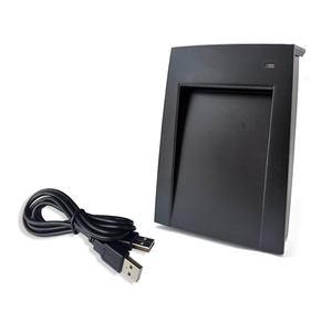 USB 인터페이스 <span class=keywords><strong>RFID</strong></span> 스키머 카드 리더 빠른 배달 125khz 근접 13.56mhz 주파수 ABS 치수 105*70*10mm 블랙 - Product Image 2