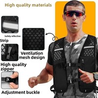 WRELS Laufweste OEM Maßgefertigter Funktionaler Rucksack Große Kapazität Lauf-Hydrationswesten Atmungsaktiver Sport-Hydrationsrucksack