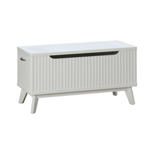 Faible MOQ, collection EVEREST, boîte à couvertures en bois massif, mobilier de chambre à coucher moderne, rangement durable - Product Image 2