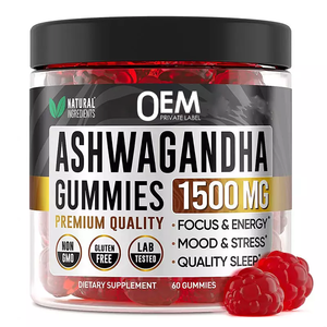 เยลลี่อัชวากันธาแบรนด์ส่วนตัว ผสมรากอัชวากันธาออร์แกนิก วิตามินเสริม ช่วยเพิ่มสมาธิ พลังงาน สุขภาพ ลดความเครียด ช่วยให้นอนหลับ - Product Image 1