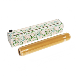 HuamaohengchunEucalyptus Refillable <b>Plastic</b> <b>Wrap</b> Dispenser - One 12" x 250' Roll of Professional Grade <b>Plastic</b> <b>Wrap</b> - BPA Free - Product Image 1