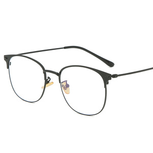 Gafas Psn Ovaladas con Montura Completa de Metal, Anti Luz Azul, Lentes Transparentes, Unisex, Ópticas - Product Image 5