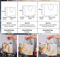 Sacs cadeaux personnalisés recyclables en papier marbré à encre fluide classique, imprimé éclaboussures dorées, ruban bicolore, cordon de serrage étanche, pour mariage et thé