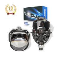Lentille de projecteur de brouillard LED matricielle étanche de 2 pouces 6000K avec lumière laser LED pour voiture