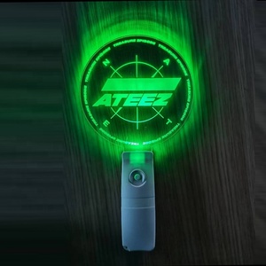 LOGO personalizzato acrilico luce bastone bagliore in acrilico scuro Kpop Lightstick forniture per <span class=keywords><strong>feste</strong></span> concerto bastone acrilico LED - Product Image 2