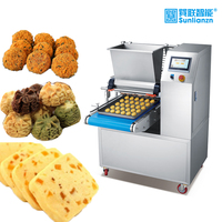 Ligne de production d'eau à haute efficacité 80-100 kg/h, nouvelle machine automatique de dépose de biscuits pour animaux de compagnie en forme d'os, nourriture pour chiens, biscuits commerciaux